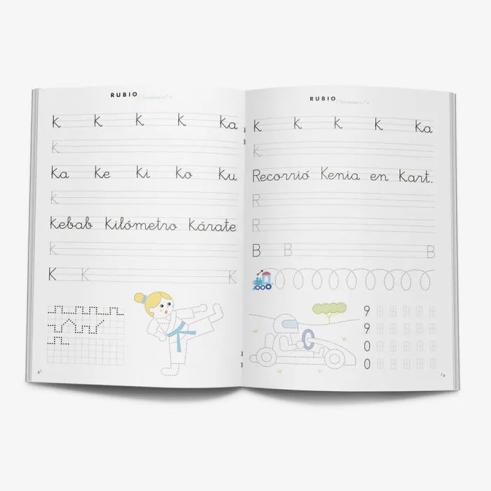 Cuaderno Rubio de Escritura 4