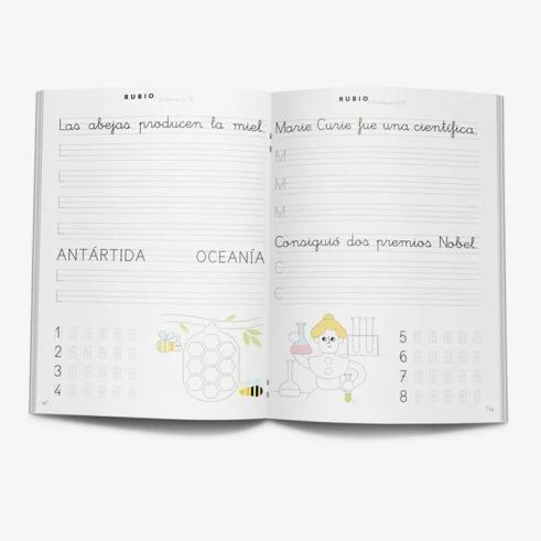 Cuaderno Rubio de Escritura 8