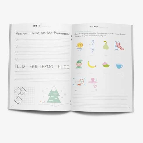 Cuaderno Rubio de Escritura 8