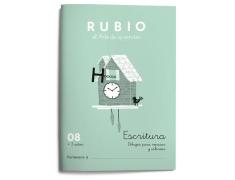 Cuaderno Rubio Escritura 08