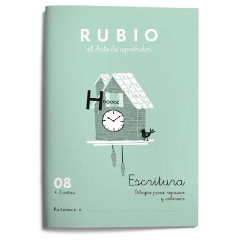 Cuaderno Rubio Escritura 08