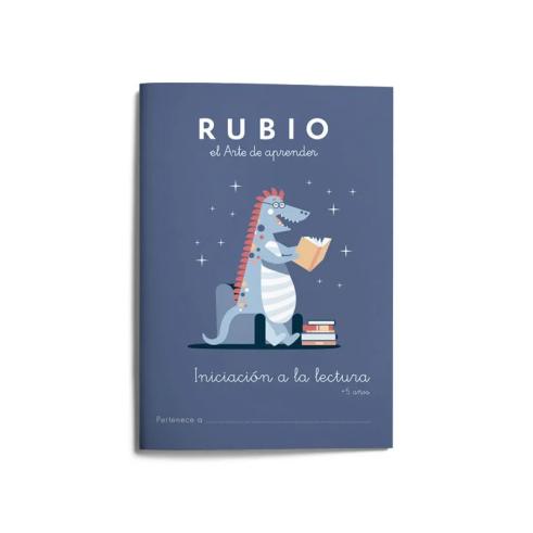 Cuaderno Rubio Iniciación a la Lectura +5 Años