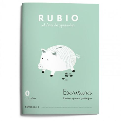 Caderno de Pré-Escrita Espanhol Rubio