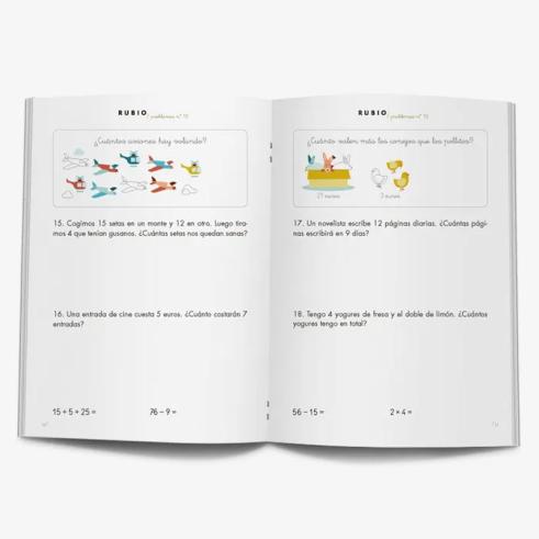 Cuaderno Rubio Problemas 10