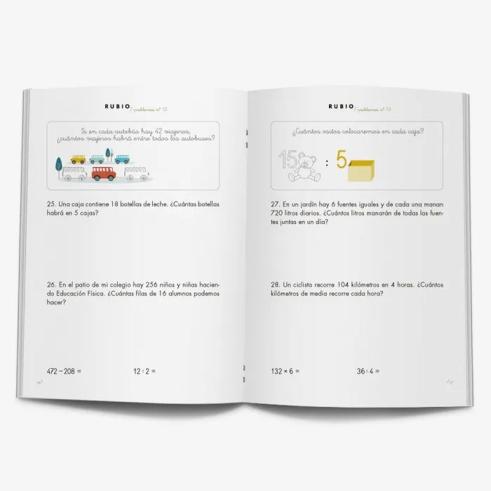 Cuaderno Rubio Problemas 13
