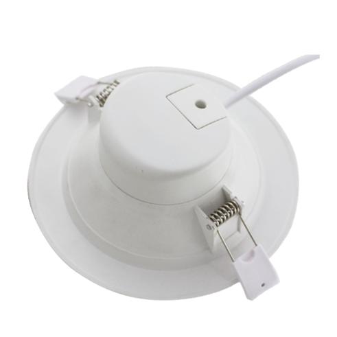 LUZ PARA BAIXO LED E6 / 7W LUZ BRANCA 6000K (68-80mm) QUADRO BRANCO