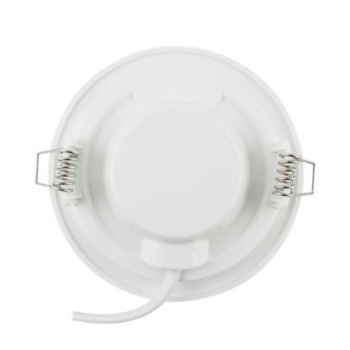 LUZ PARA BAIXO LED E6 SLIM / 16W WARM LIGHT 3000K (185-195mm) QUADRO BRANCO