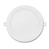 LUZ PARA BAIXO LED E6 SLIM / LUZ BRANCA 18W 6000K (200-210mm) QUADRO BRANCO