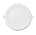 LUZ PARA BAIXO LED E6 SLIM / LUZ BRANCA 18W 6000K (200-210mm) QUADRO BRANCO