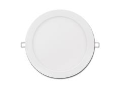 LUZ PARA BAIXO LED E6 SLIM / LUZ BRANCA 18W 6000K (200-210mm) QUADRO BRANCO