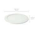 LUZ PARA BAIXO LED E6 SLIM / LUZ BRANCA 18W 6000K (200-210mm) QUADRO BRANCO