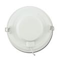 LUZ PARA BAIXO LED E6 SLIM / LUZ BRANCA 18W 6000K (200-210mm) QUADRO BRANCO