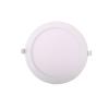LUZ PARA BAIXO LED E6 SLIM / 20W LUZ NATURAL 4000K (220-230mm) QUADRO BRANCO