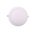LUZ PARA BAIXO LED E6 SLIM / 20W LUZ NATURAL 4000K (220-230mm) QUADRO BRANCO