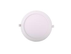 LUZ PARA BAIXO LED E6 SLIM / 20W LUZ NATURAL 4000K (220-230mm) QUADRO BRANCO