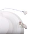 LUZ PARA BAIXO LED E6 SLIM / 20W LUZ NATURAL 4000K (220-230mm) QUADRO BRANCO