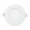 LUZ PARA BAIXO LED E6 SLIM / 6W LUZ BRANCA 6000K (100-110mm) QUADRO BRANCO
