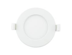 LUZ PARA BAIXO LED E6 SLIM / 9W LUZ BRANCA 6000K (100-110mm) QUADRO BRANCO