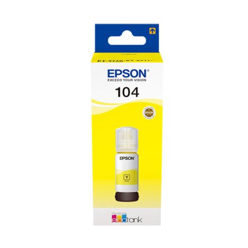Epson 104 Amarelo Frasco de Tinta Original