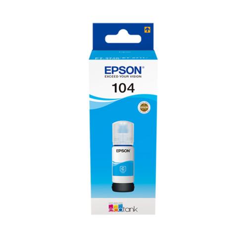 Epson 104 Ciano Frasco de Tinta Original