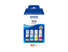 Epson 104 Multipack de Frascos de Tinta Originales