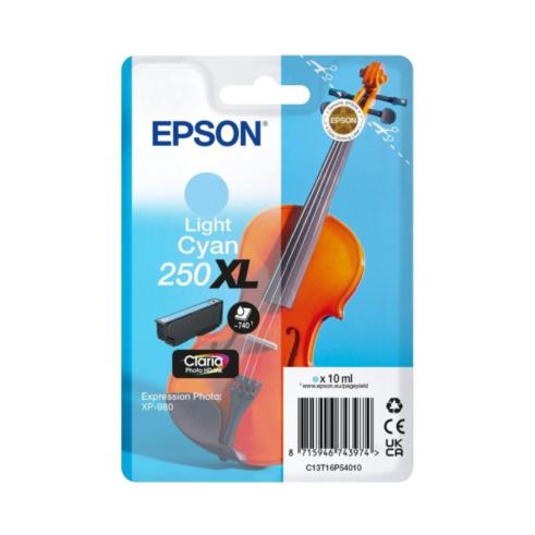 Epson 250XL Ciano Claro Original