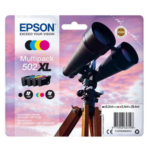 Epson 502XL Pacote de 4 Originais