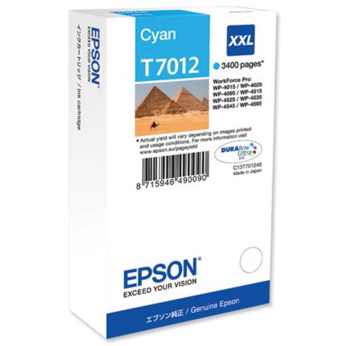Epson -T-7012- XXL Ciano Original