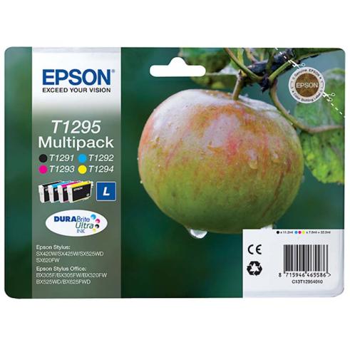 Epson T1295 Pacote de 4 Originais
