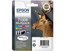 Epson T1306 Pacote de 3 Originais