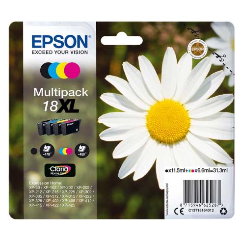 Epson T1816 Pacote de 4 Originais