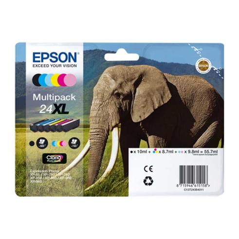 Epson T2438 (24XL) Pacote de 6 Originais