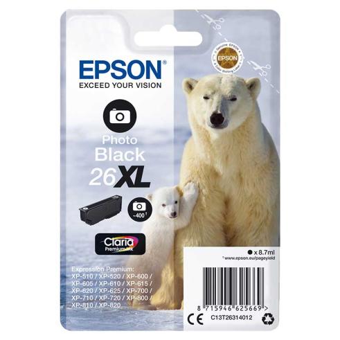 Epson T2631 Preto Foto Original