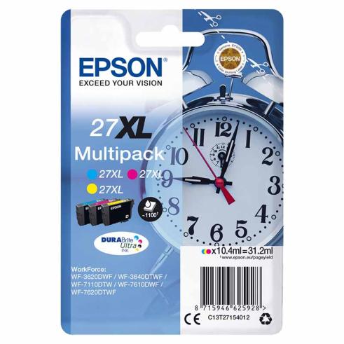 Epson T2715 (27XL) Pacote de 3 Originais