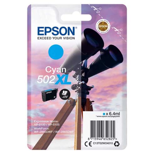 Epson T502XL Ciano Original