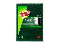 Esfregão de fibra verde Scotch-Brite® com esponja 1 e 82x117