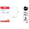 Etiquetas Autoadesivas Retangulares Brancas 35x40mm 60u