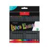Faber-Castell Black Edition Pacote com 24 Lápis de Cor
