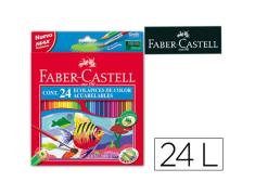 LÁPIS DE WATERCOLOR FABER CASTELL - 24 unidades