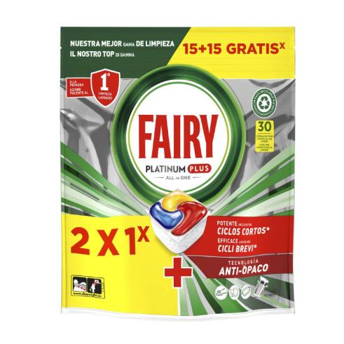 FAIRY Platinum Plus All in One - 15 + 15 Gratis*