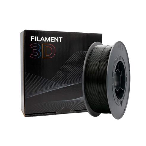 Filamento 3D - ASA - Cor: Preto - 1,75 mm / 1 kg