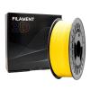 Filamento 3D - PETG - Cor: Amarelo - 1,75 mm / 1 kg