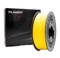 Filamento 3D - PETG - Cor: Amarelo - 1,75 mm / 1 kg