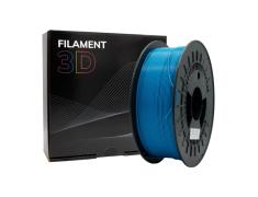 Filamento 3D - PETG - Cor: Azul - 1,75 mm / 1 kg