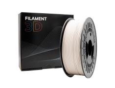 Filamento 3D - PETG - Cor: Branco - 1,75 mm / 1 kg