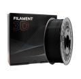 Filamento 3D - PETG - Cor: Preto - 1,75 mm / 1 kg