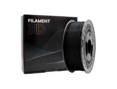 Filamento 3D - PETG - Cor: Preto - 1,75 mm / 2,5 kg