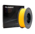 Filamento 3D - PLA - Cor: Amarelo - 1,75 mm / 1 kg