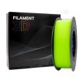 Filamento 3D - PLA - Cor: Amarelo Fluorescente - 1,75 mm / 1 kg