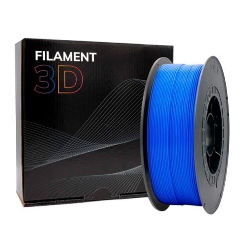 Filamento 3D - PLA - Cor: Azul Escuro - 1,75 mm / 1 kg